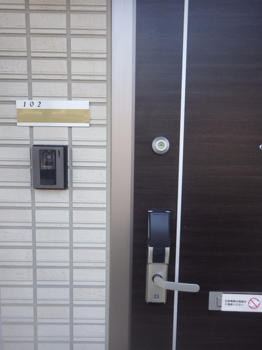 セキュリティ　カメラ付インターホン、デジタルキー