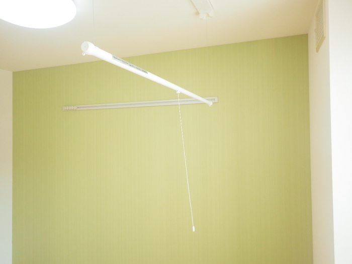 その他設備　室内物干し機