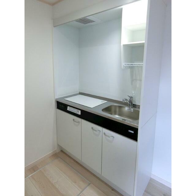 キッチン　２口ＩＨコンロで料理好きな方にも嬉しいですね！