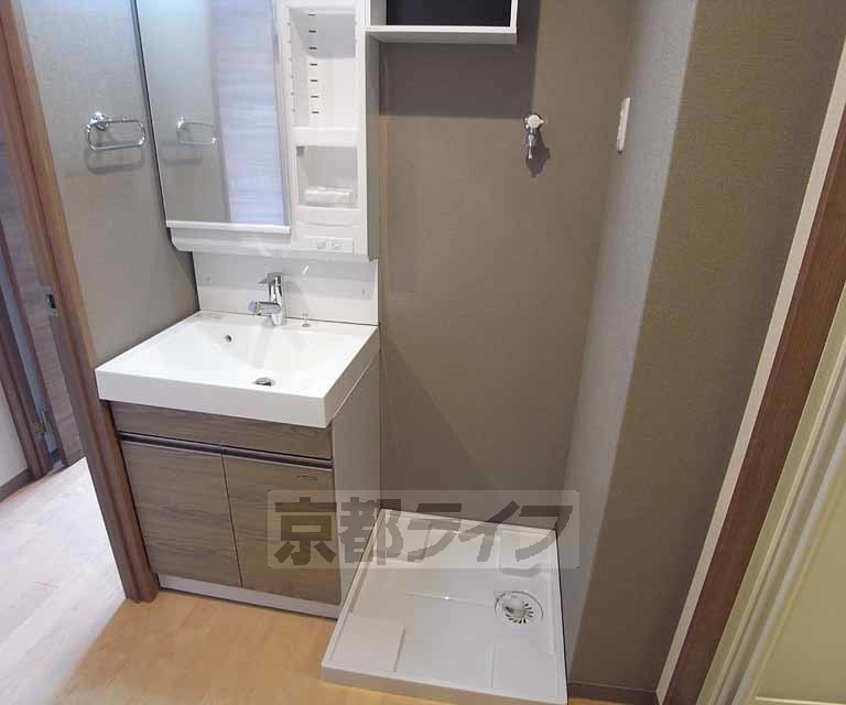 その他設備　脱衣洗面所にある洗濯機置き場