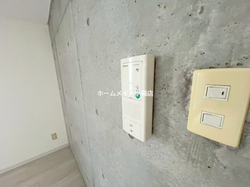 セキュリティ　インターホン付きです！