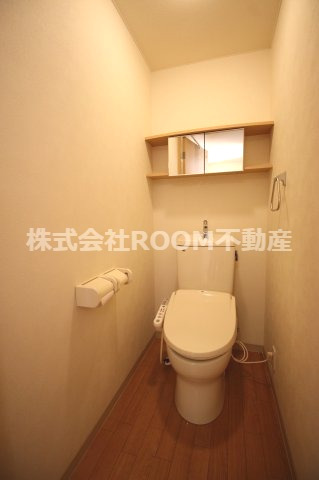 トイレ　ゆったりとした空間のトイレです