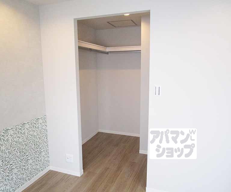 収納　２０２号室の写真です。