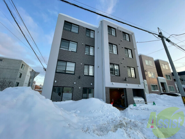 建物外観　札幌市西区西町北２条「ラフィーネ西町」