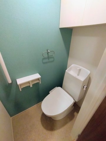 トイレ　ゆったりとした空間のトイレです