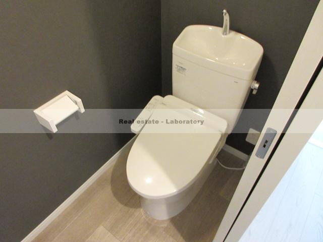 トイレ　モデルルームの写真です(203号室)