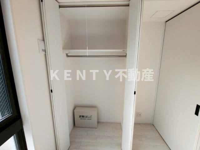 収納　収納のためのスペースです