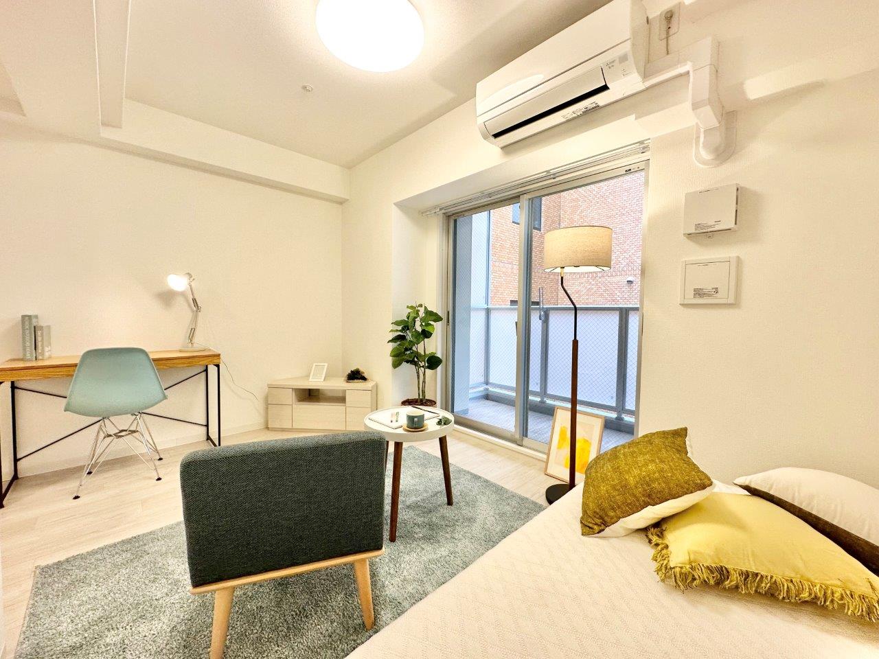 居室・リビング　室内はモデルルームです。