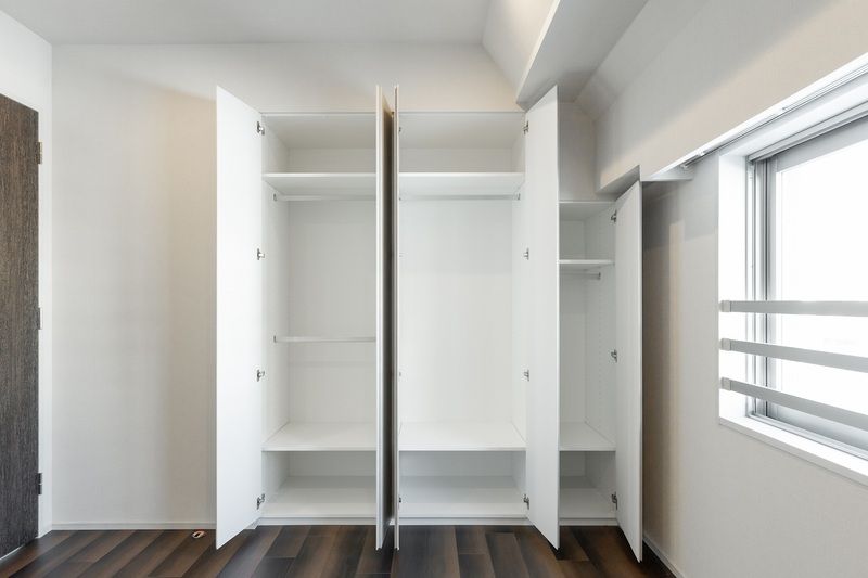 収納　大きなスペースがあり、収納には困りません