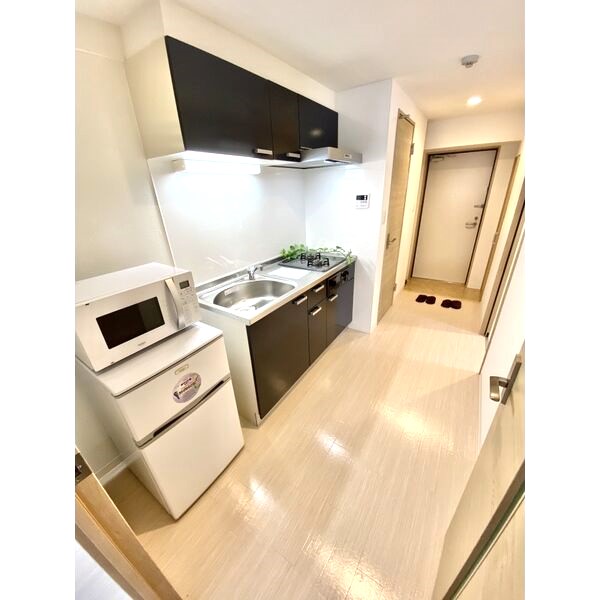 キッチン　2口コンロ付き