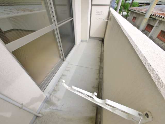 バルコニー　落ち着いた時間を過ごせるバルコニーです