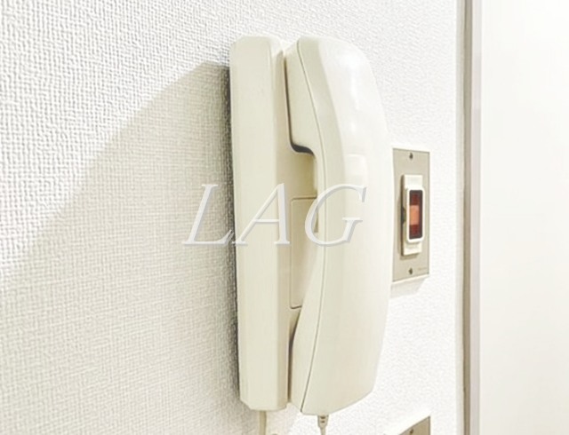 セキュリティ　インターホンです。