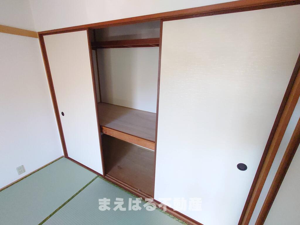 収納　収納力のある押入れ