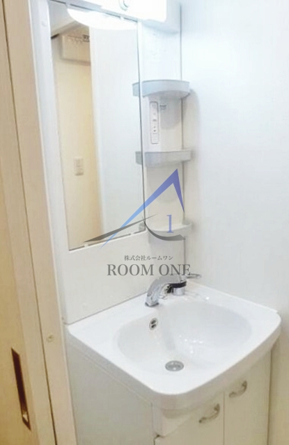洗面設備　洗面台です。