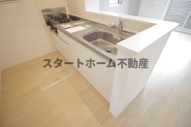 キッチン　お料理しやすいキッチンです