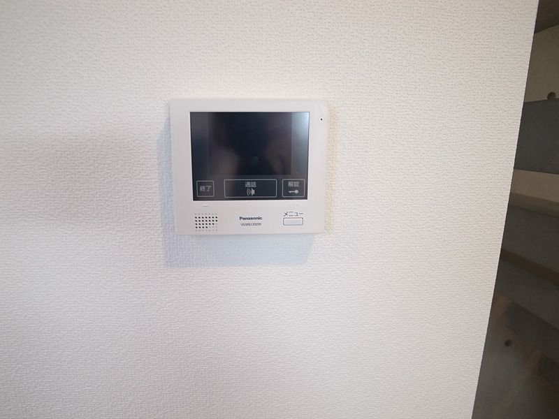 セキュリティ　☆モニター付きインターホン☆