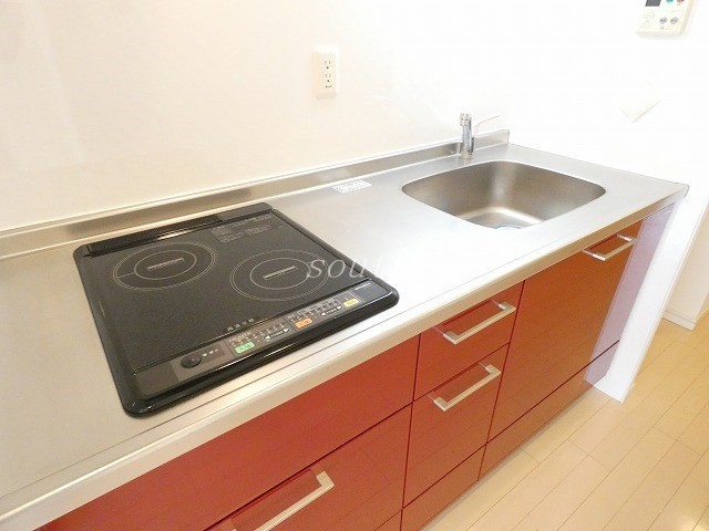 キッチン　２口コンロ