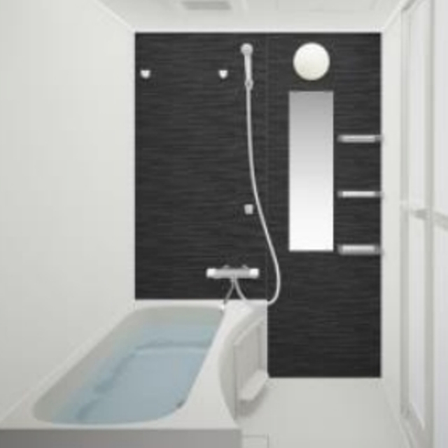 バス・シャワールーム　建築中の為、内装パース