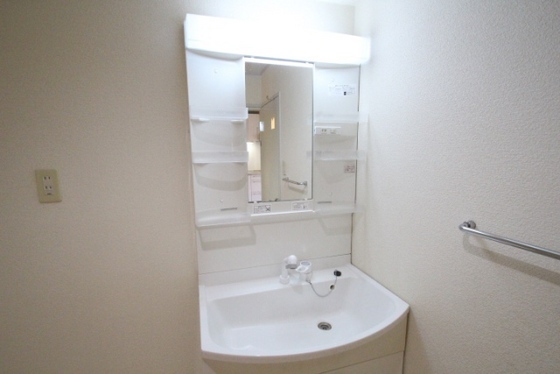 洗面設備　※別号室の写真です。