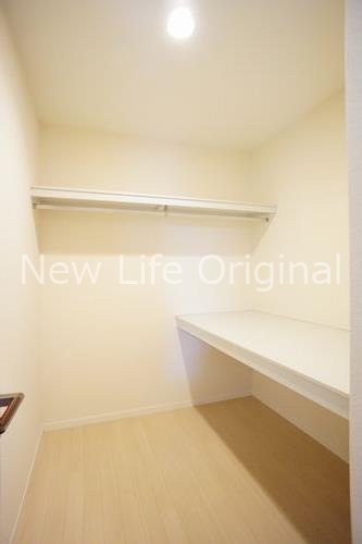 収納　荷物が多い方もすっきり収納できるWIC☆