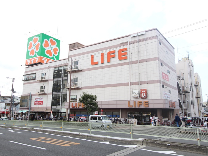 スーパー　ライフ巽店（スーパー）まで500m