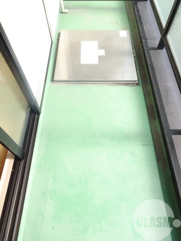 バルコニー　南向きだからお洗濯物も乾きやすい♪