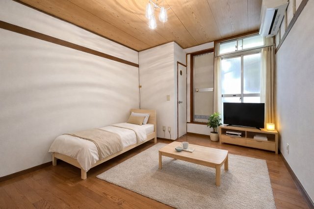 居室・リビング　家具配置イメージ画像です