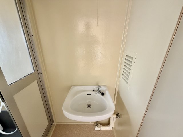 洗面設備　洗面台がついてます！