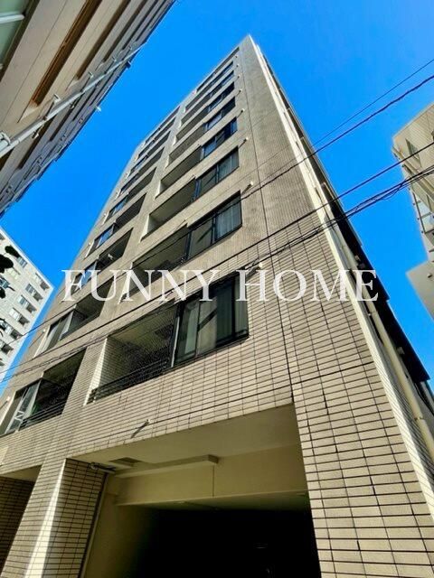 建物外観　山手線恵比寿駅から徒歩13分の賃貸マンション♪