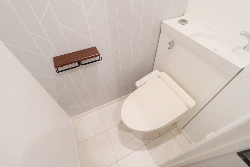 トイレ　図面と現状に相違がある場合には現状を優先