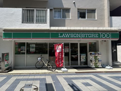 コンビニ　ローソンストア100金町店（コンビニ）まで154m