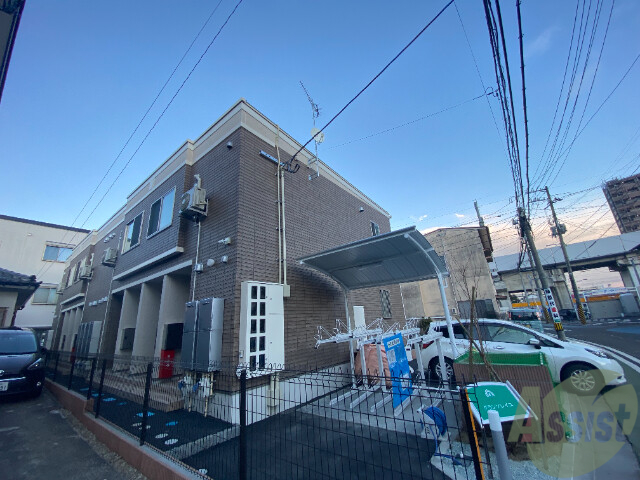 建物外観　仙台市若林区河原町「グランソレイユ」