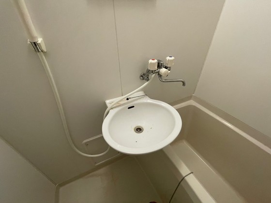 洗面設備　※別号室の写真です