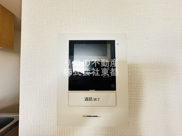 セキュリティ　ＴＶモニター付インターホンがあるので訪問者が一目でわかります