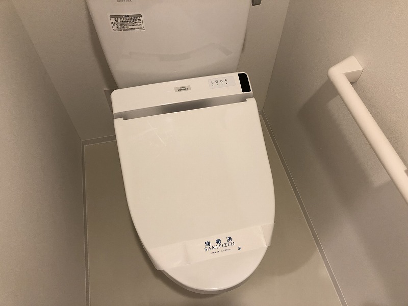 トイレ　トイレもきれいです