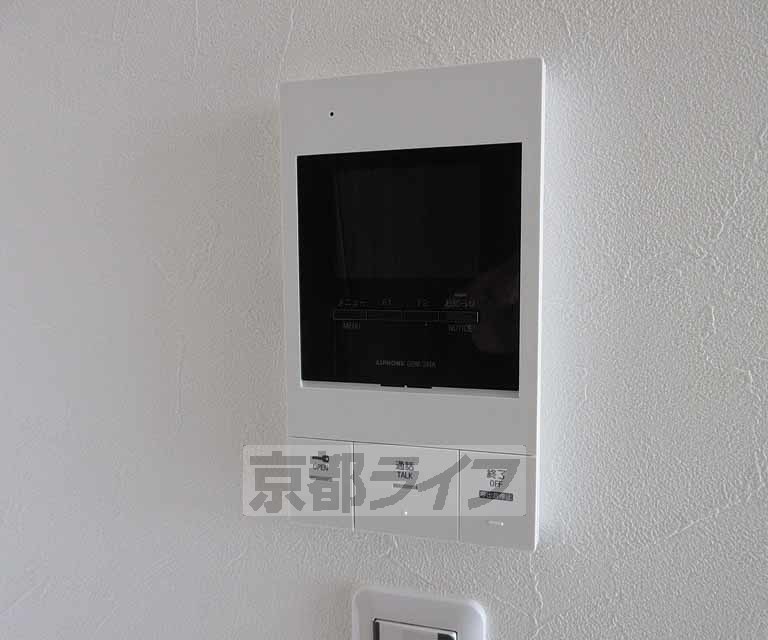 セキュリティ　モニター付きで安心です！