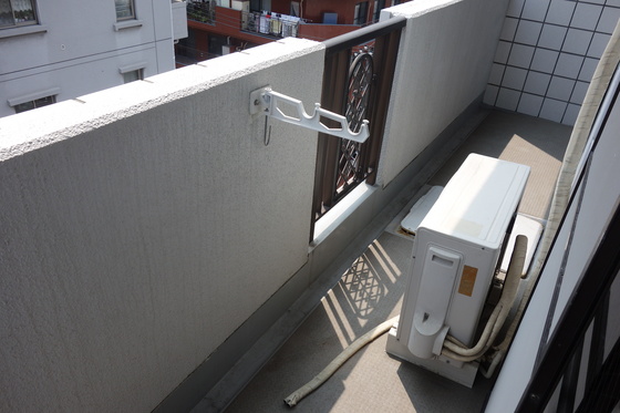 バルコニー　※別部屋の写真です