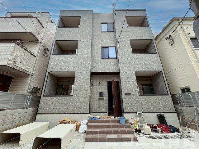 建物外観　建設中のため