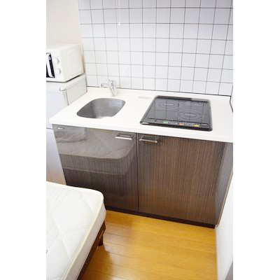 キッチン　家具家電付きマンション