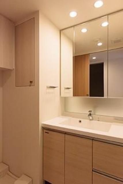 洗面設備　同タイプ部屋　参考写真です