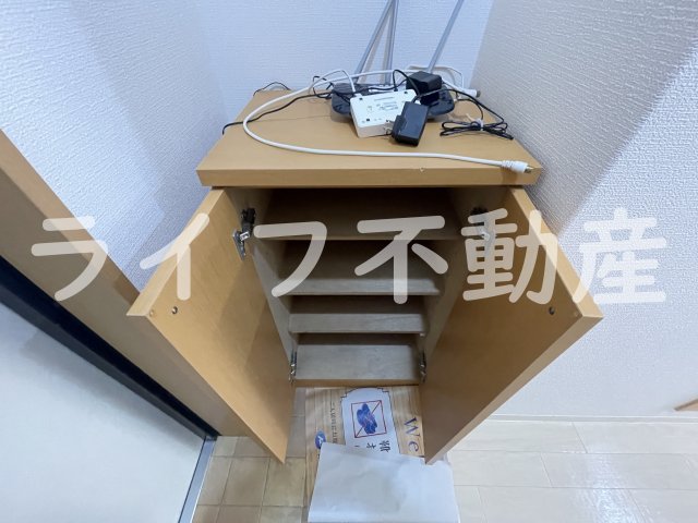 収納　十分な収納スペースがあります