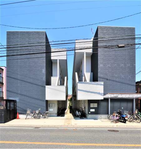 建物外観　お洒落な外観ですね。