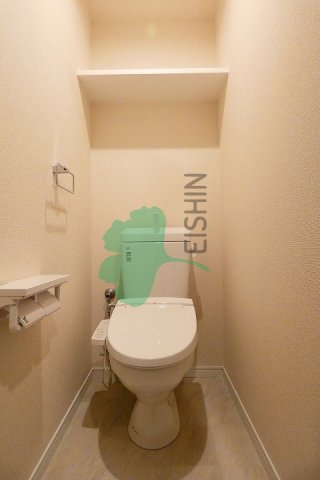 トイレ　清潔感のあるトイレです。