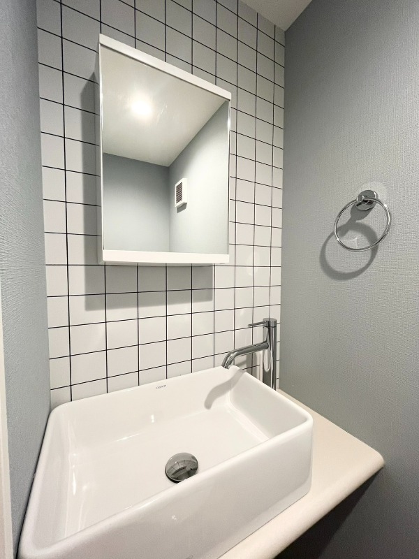 洗面設備　独立洗面台