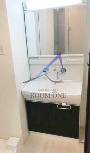 洗面設備　洗面台です。