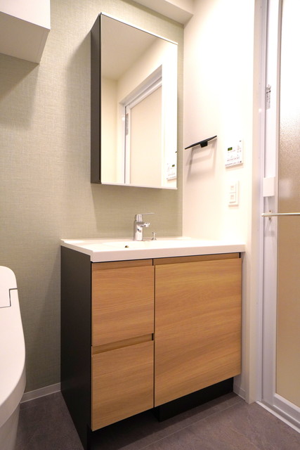 洗面設備　※写真は同タイプ住戸です。