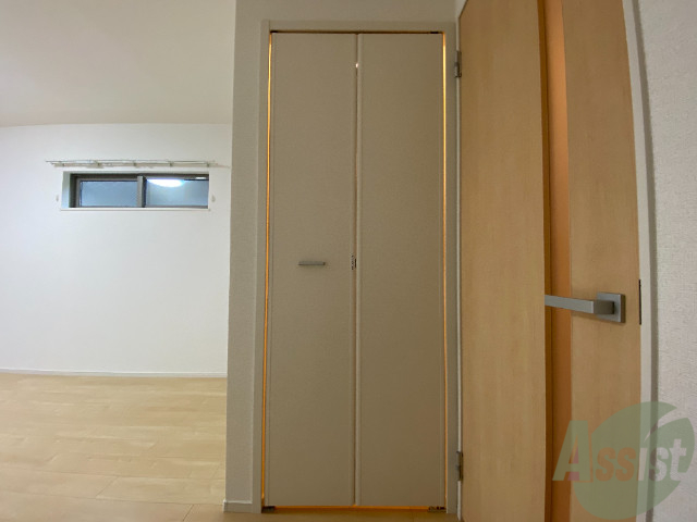 収納　ここに収納があります。収納があると部屋が広く使えます。