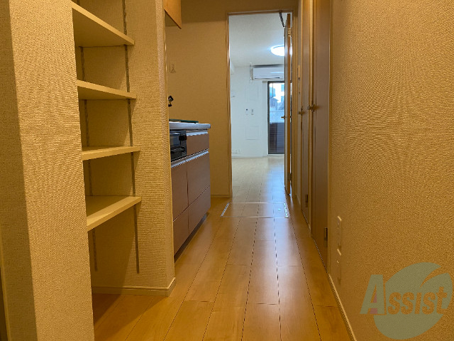 玄関　外から玄関を撮影してみました。広いリビングに繋がっています。