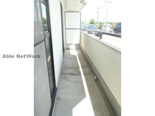 バルコニー　※別部屋の写真です