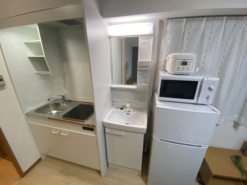 キッチン　※写真は202号室です